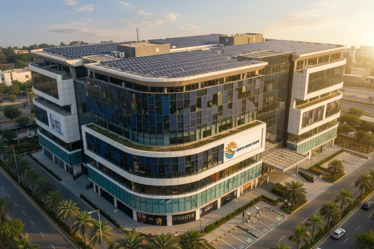 Commercial Solar Building