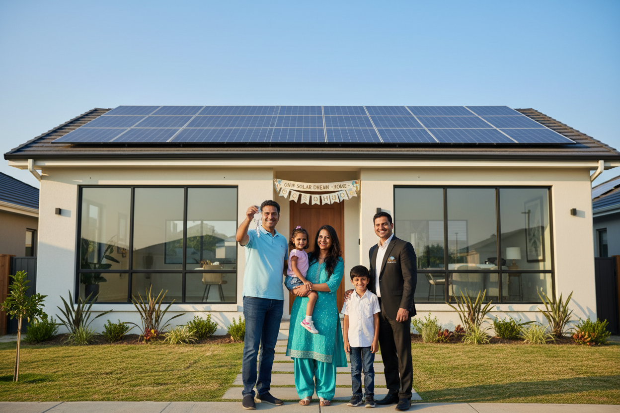 Happy Solar Homeowners