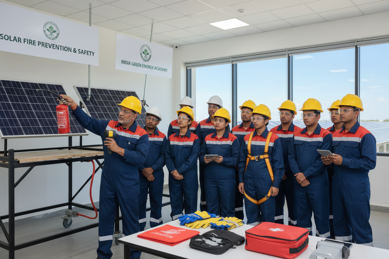 Solar Fire Safety Training