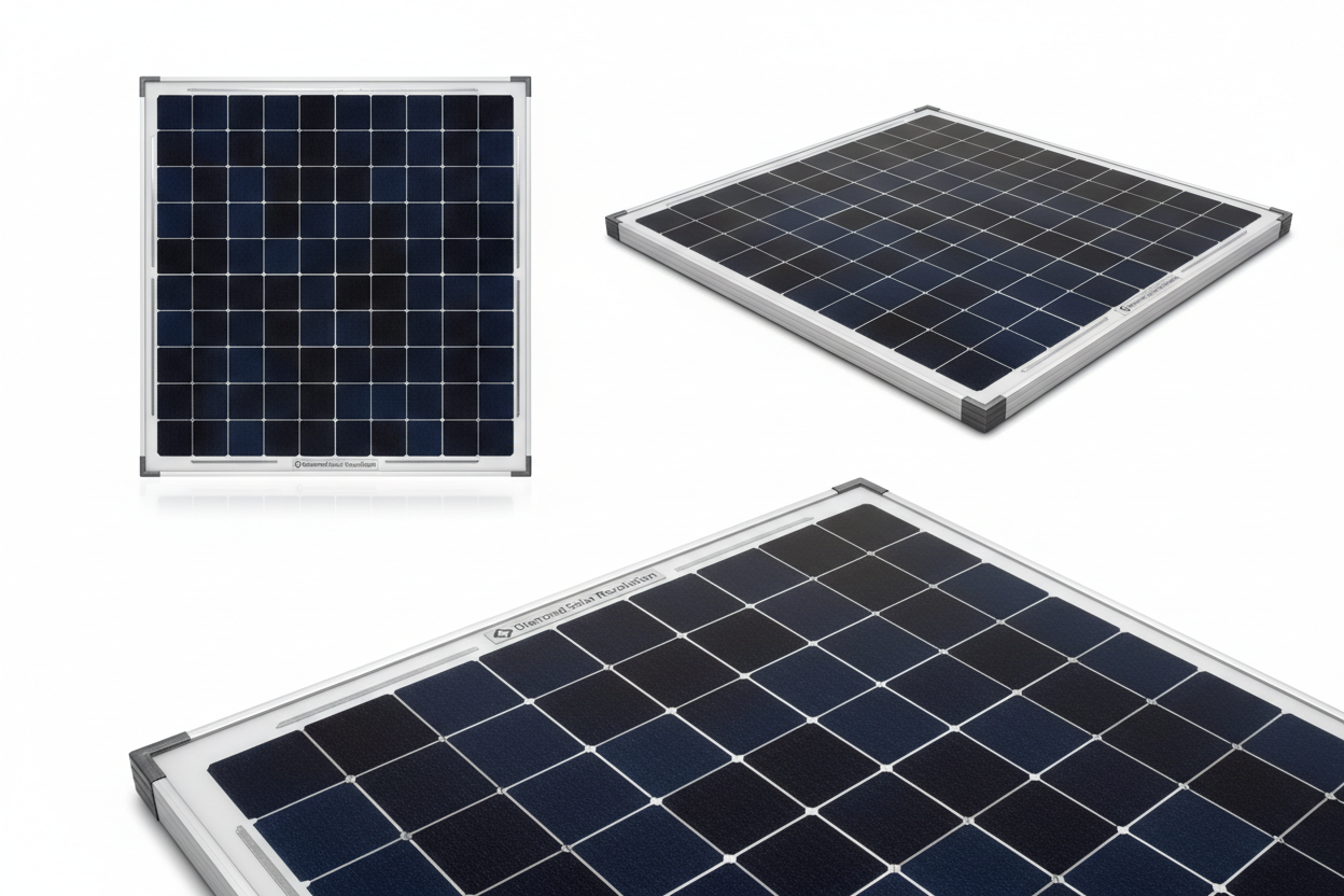 Solar Panel Angle View