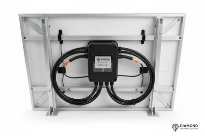 Solar Panel Back View