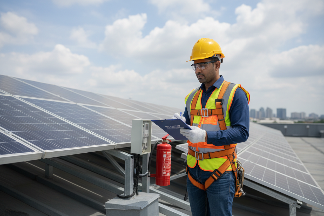 Solar Safety Inspection